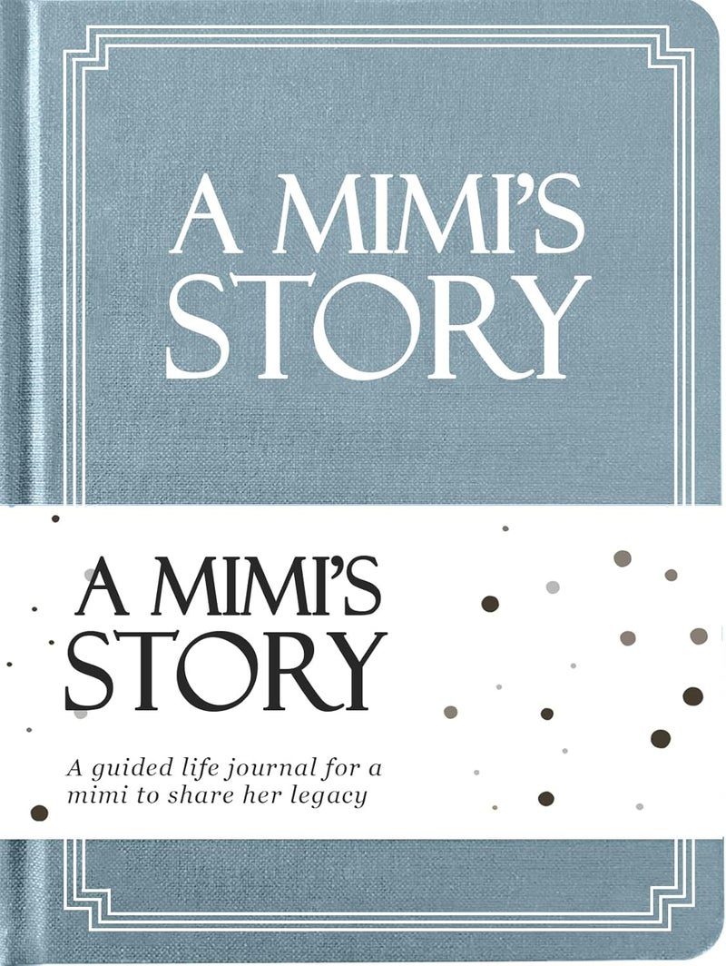 Coco & Lan Mimi's Life Story Journal (Hardcover): A Meaningful Keepsake for Mimi to Share Her Journey & Memories, Book Includes 250+ Prompt Questions, Sentimental Gift for Mother's Day, Birthday, Christmas - Image 1
